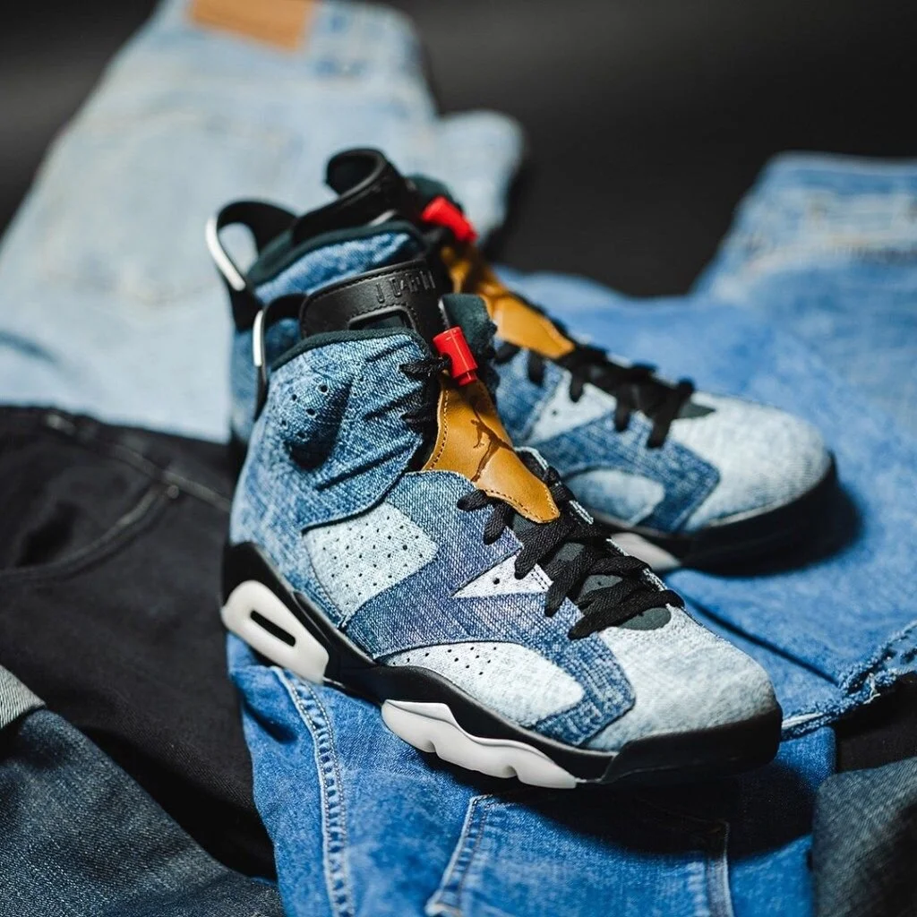 The Denim Air Jordan 6  Is On Sale For $129.98!