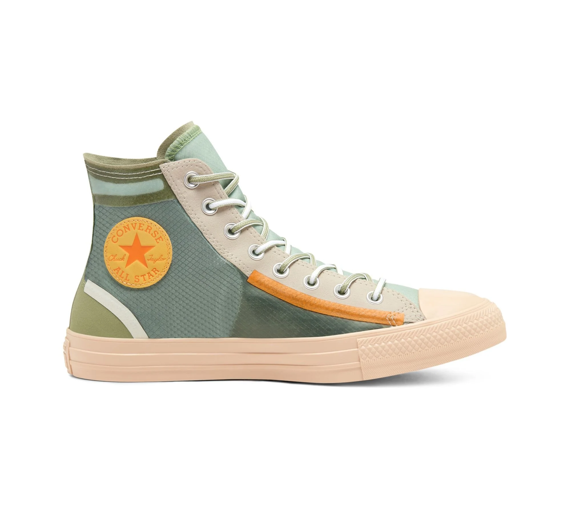 The "Emerald/Papyrus" Translucent Chuck Is On Sale For $63 + Free Shipping!