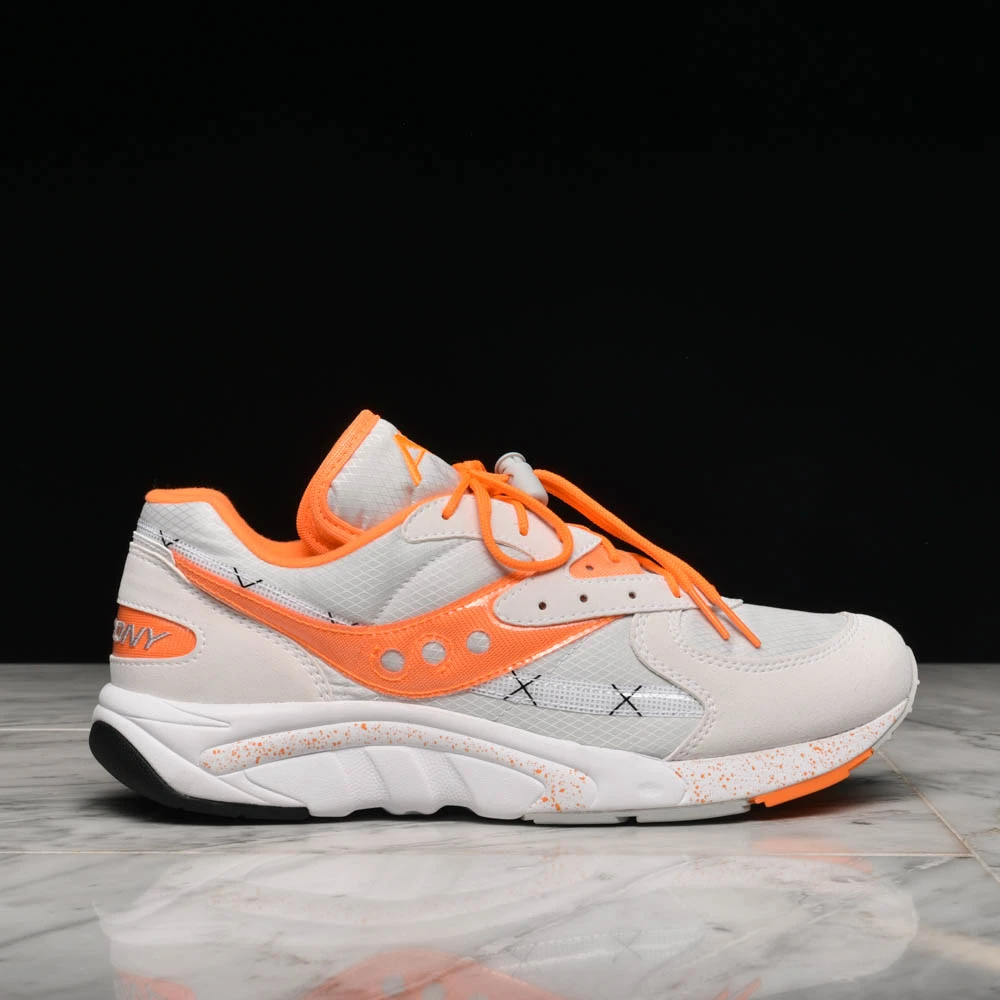 The Saucony Aya OG "White Orange" Is On Sale For $31.99!