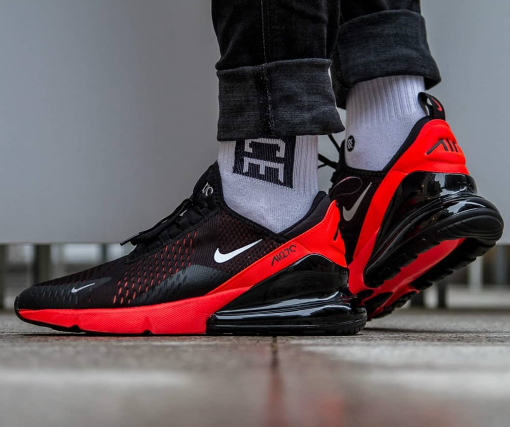 The Nike Air Max 270 "Bred" Is On Sale For $87.99!