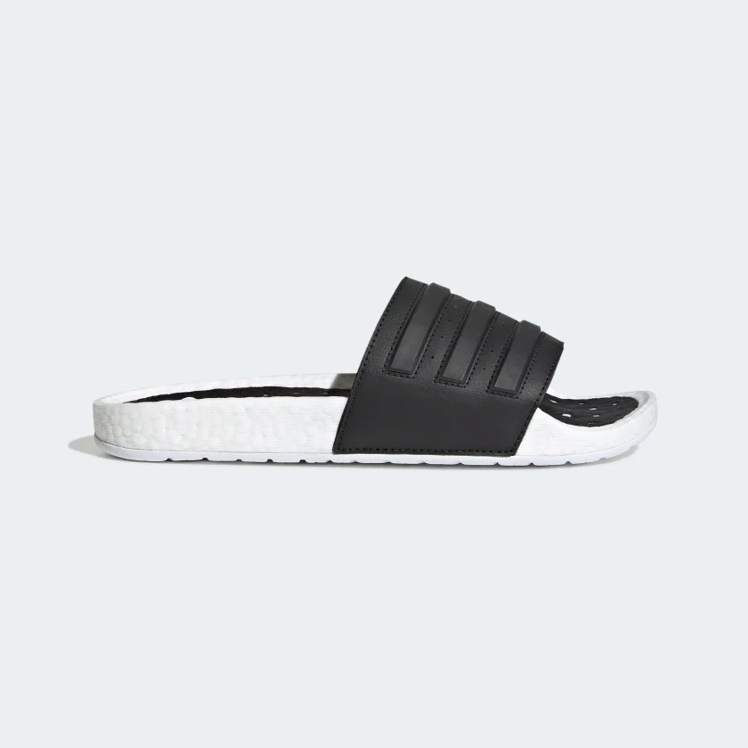 The adidas Adilette Boost Slides "Black" Is On Sale For 30% Off!