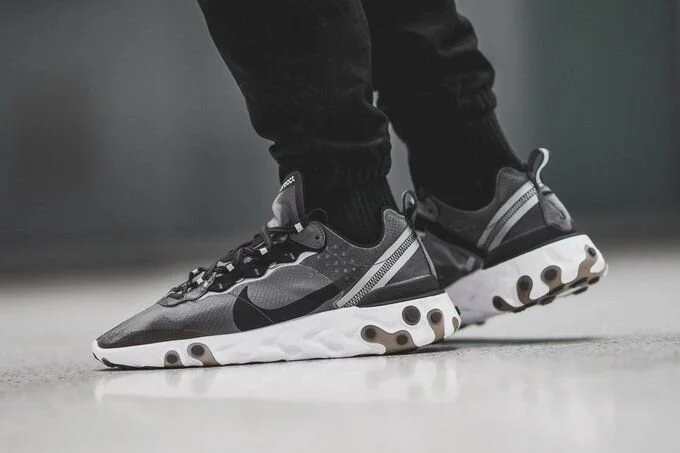 The "Anthracite" Nike React Element 87 Is On Sale For $100!