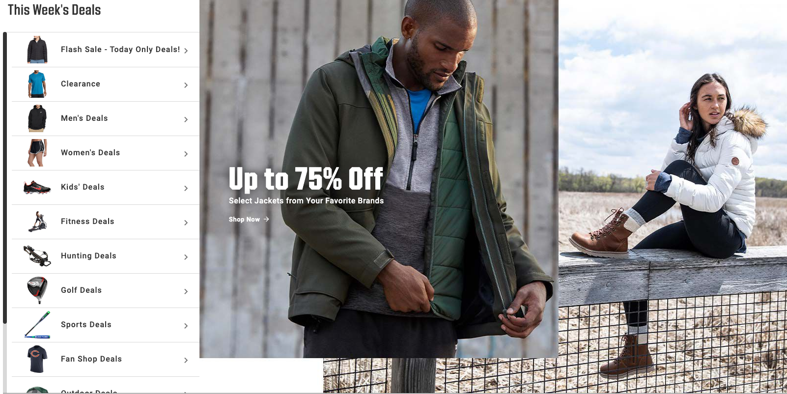 Flash Sale Via Dicks Sporting Goods!