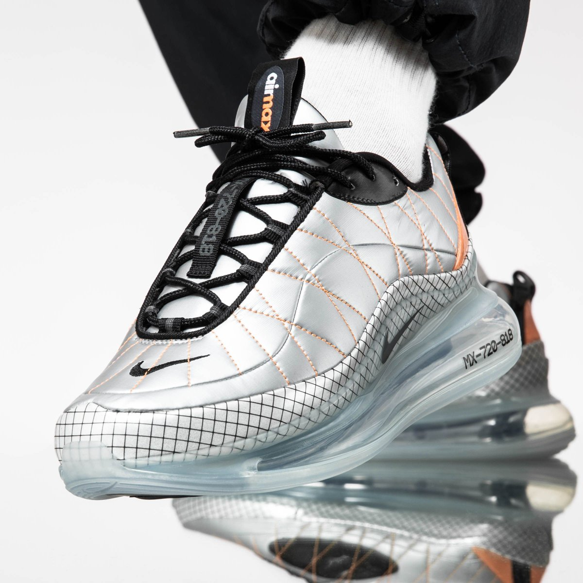 The Nike Air Max 720-818 "Metallic Silver" Is On Sale For $90!