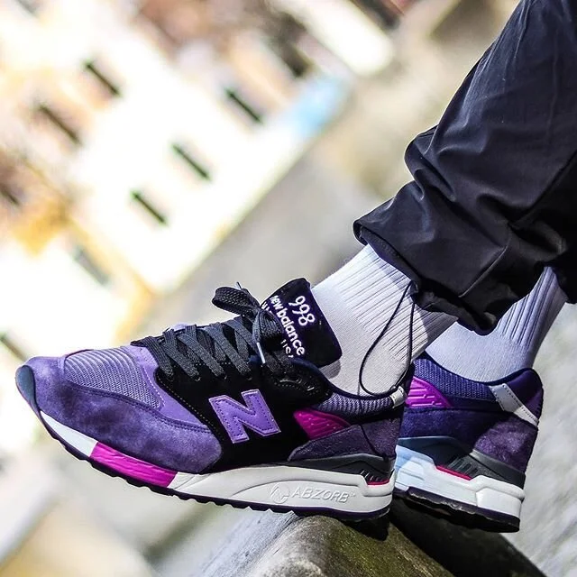 The Made in USA New Balance 998 "Blackberry" Is On Sale For $89.25!