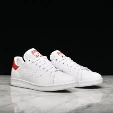 The "White/Lush Red" adidas Stan Smith Is On Sale For 50% Off!
