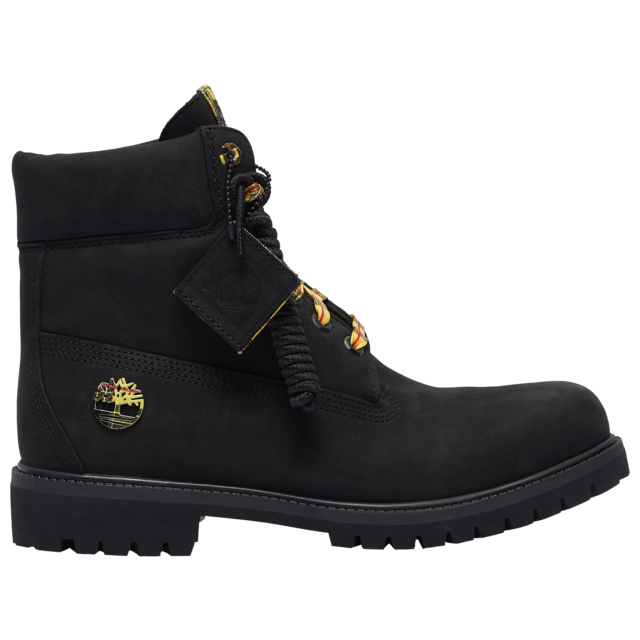 The Timberland 6" Premium Waterproof Boot in "Black/Plaid" Is On Sale For $97.49!