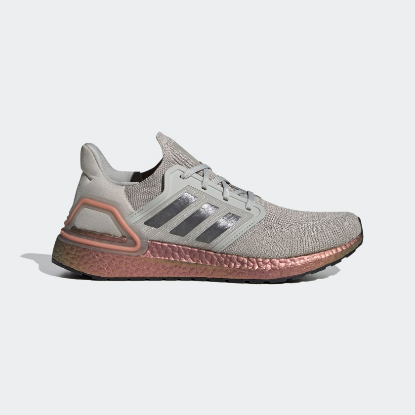 The adidas UltraBOOST 20 "Grey Coral" Is On Sale For $89.99 Shipped!