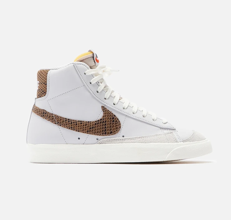 The Nike Blazer Mid '77 Vintage Snakeskin "Grey" Is On Sale For $63.75!