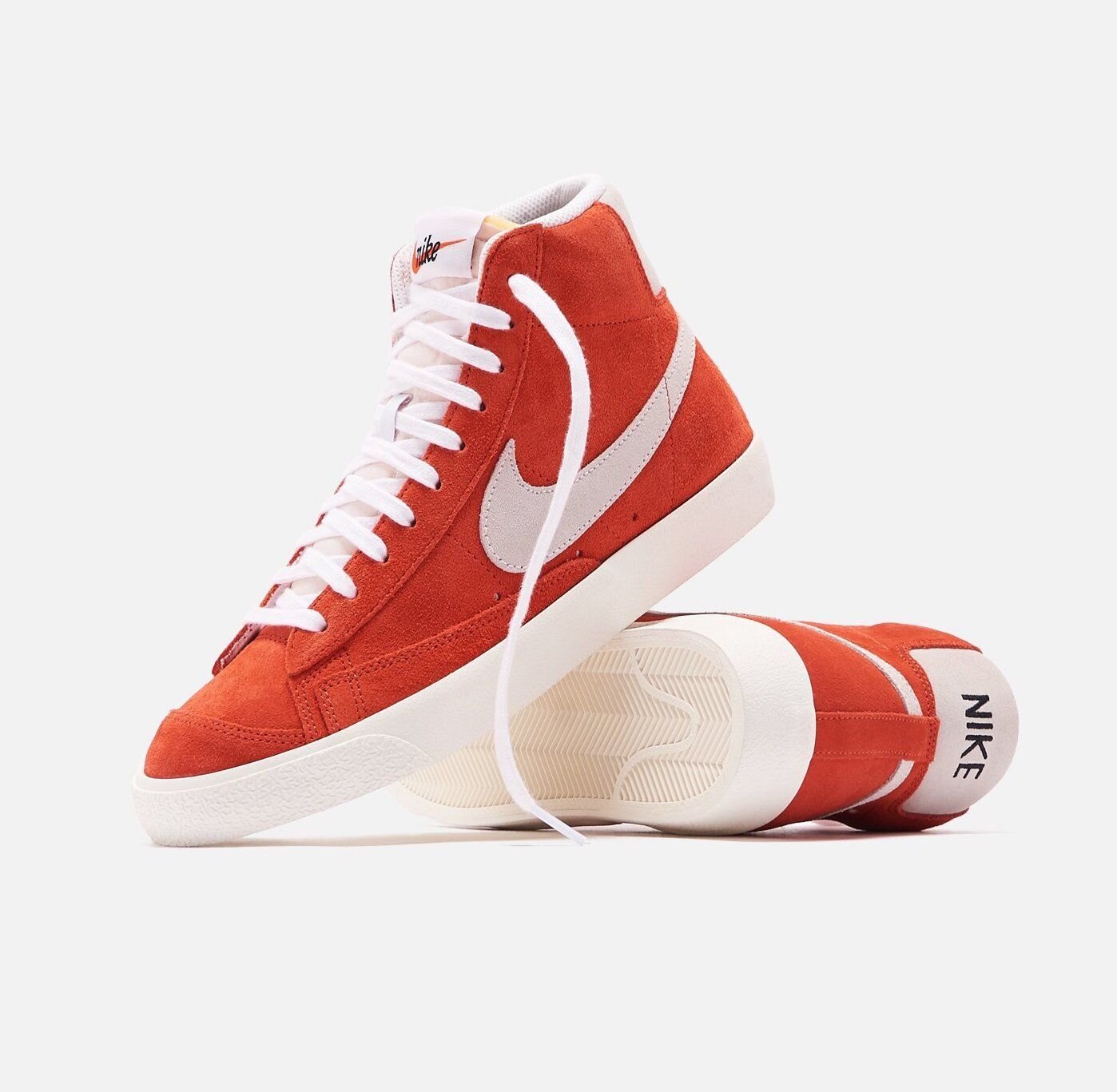 The Nike Blazer Mid '77 Suede "Habanero Red" Is On Sale For $63.75!