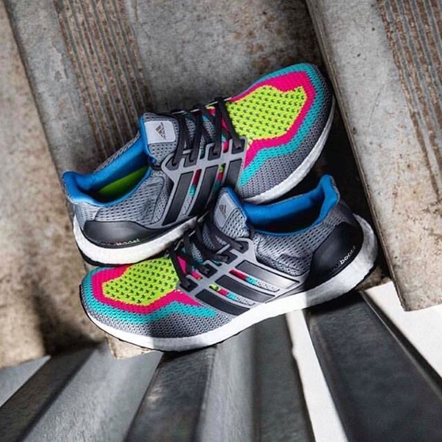 The "Multi/Gradient" adidas Ultra Boost 2.0 Is On Sale For $94.74!