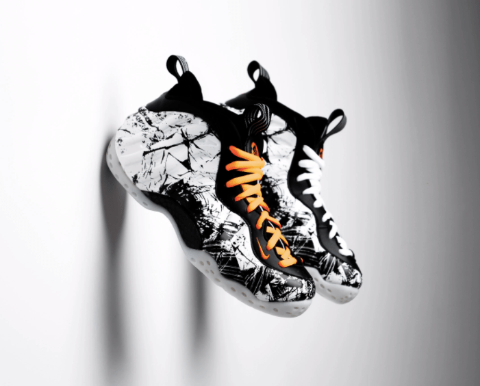 The "Shattered Backboard" Nike Foamposite Is On Sale For $149!