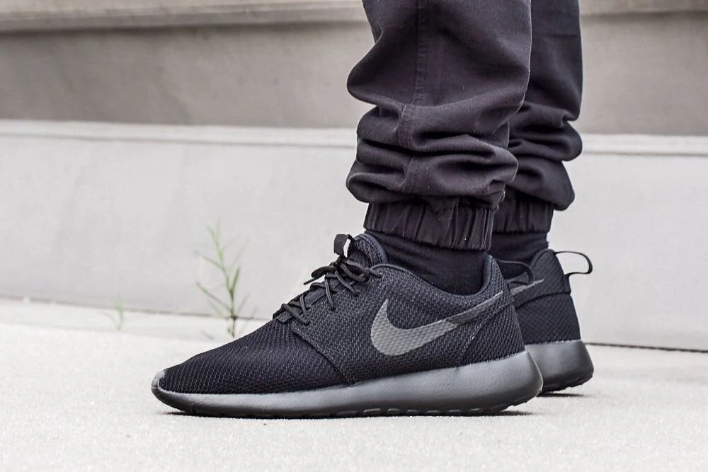 The "Triple Black" Nike Roshe Run Is On Sale For $56 Shipped!