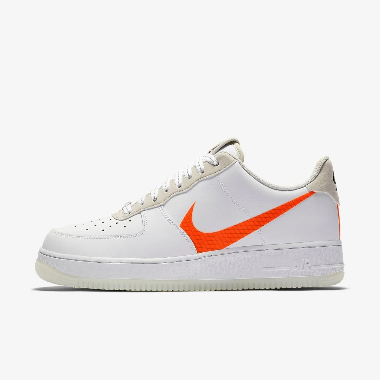 The Nike Air Force 1 '07 LV8 "White/Total Orange" Is On Sale For 40% Off!