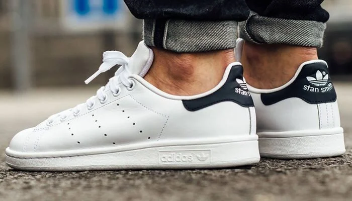 The "White/Navy" adidas Stan Smith Is On Sale For Over 30% Off!