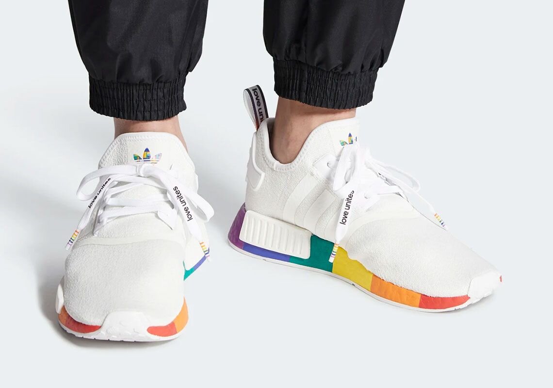 The adidas NMD "Rainbow Sole" Is On Sale For Under Retail!