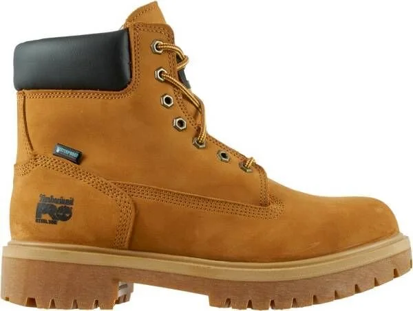The Timberland PROh 6'' Waterproof 200g Steel Toe Boots Is On Sale For $123.98!