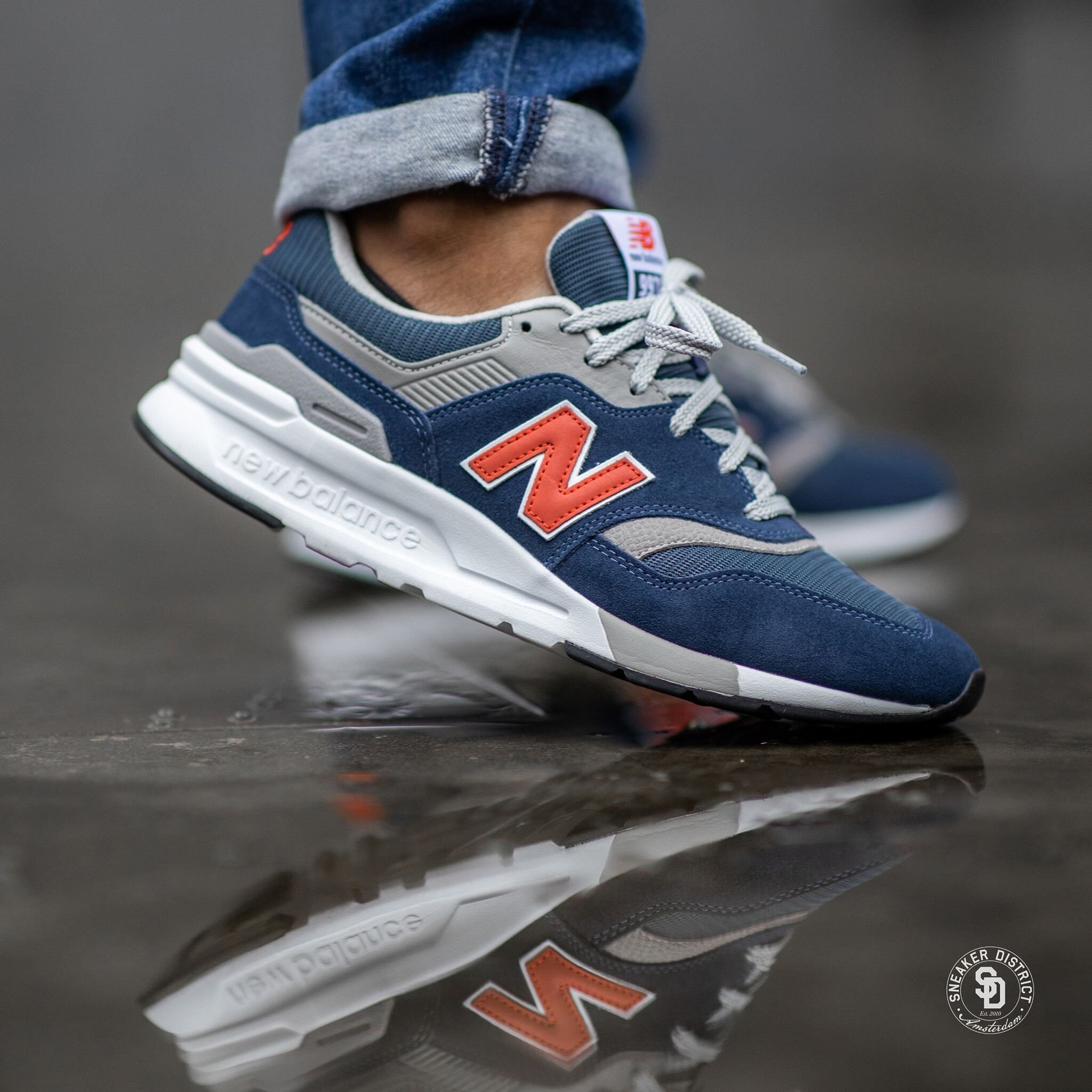 The New Balance 997H "Blue/Orange" Is On Sale For $49.98!
