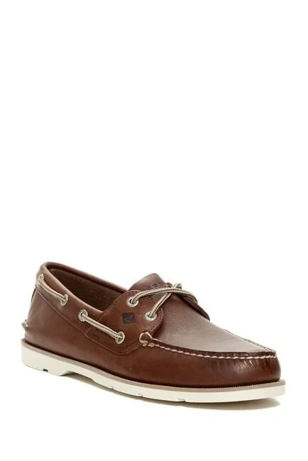 Sperry Leeward Leather Boat Shoes On Sale For 45% Off!