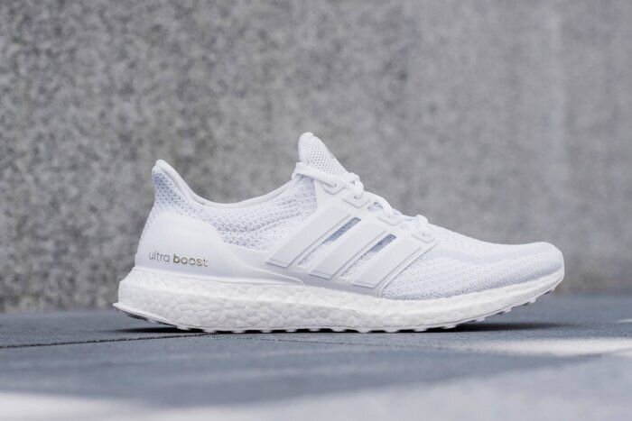 The Triple White adidas Ultra Boost 2.0  Is On Sale For $134.99 Shipped!