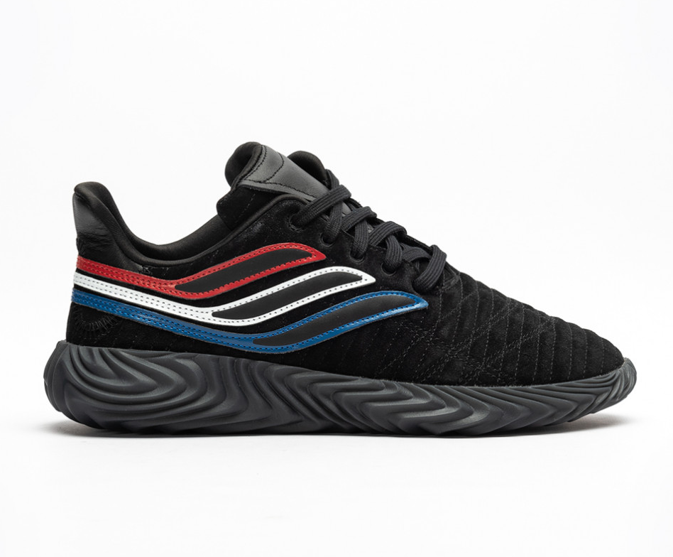 The adidas Sobakov Runner "Black Red Blue" Is On Sale For $42 Shipped!