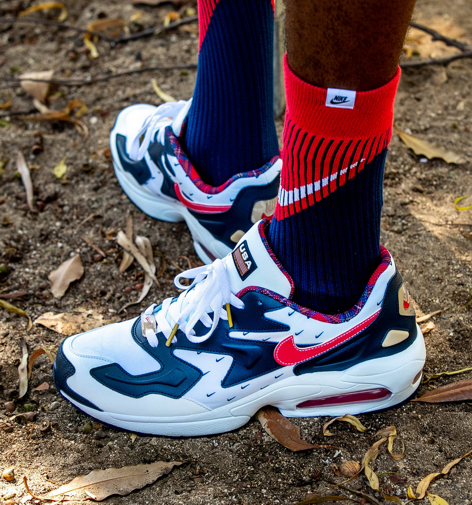 The Nike Air Max2 Light "USA" Is On Sale For Over 40% Off!