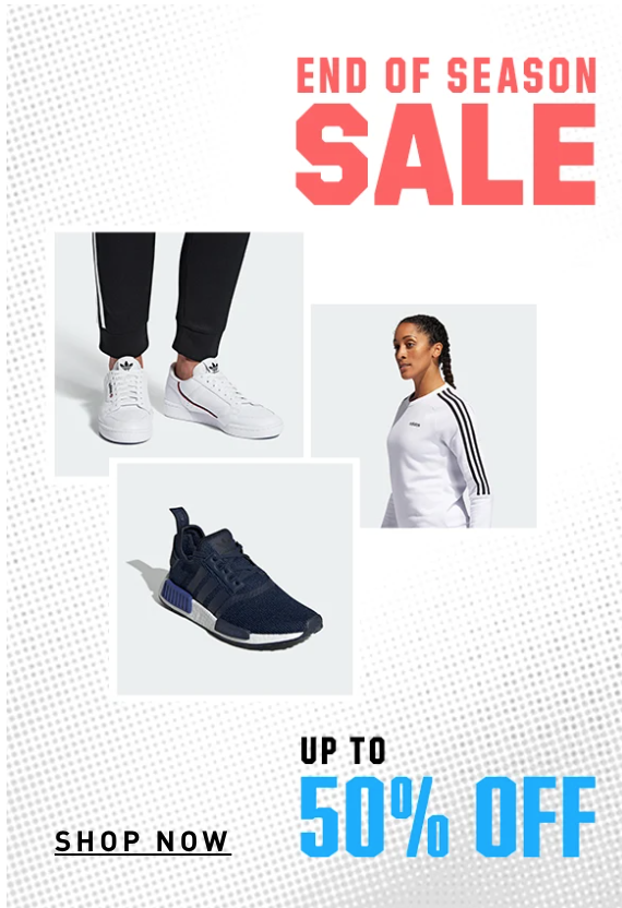 End Of Season Sale At adidas US!