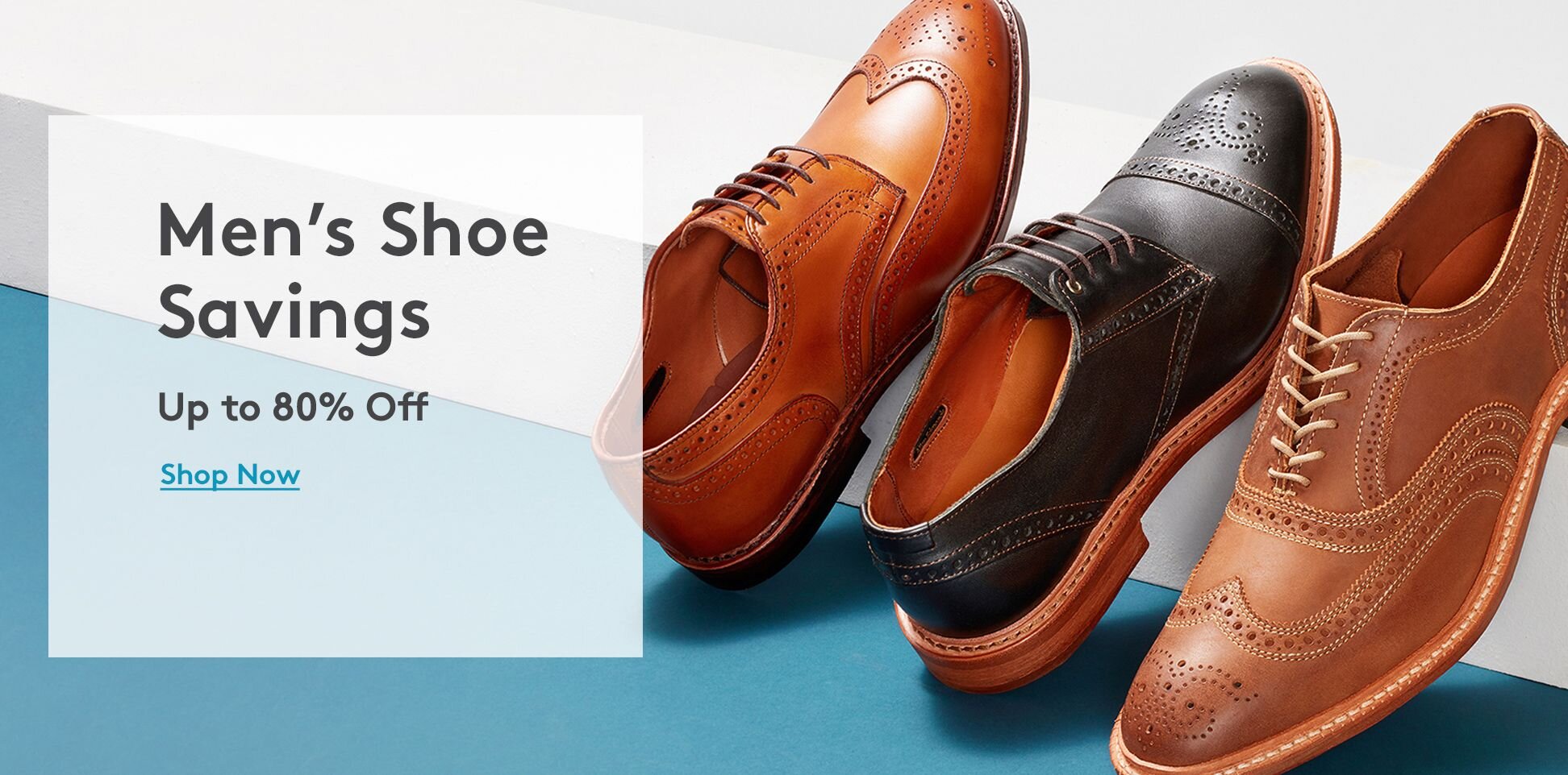 Save Up To 80% Off Men's Shoes Via Nordstrom Rack!