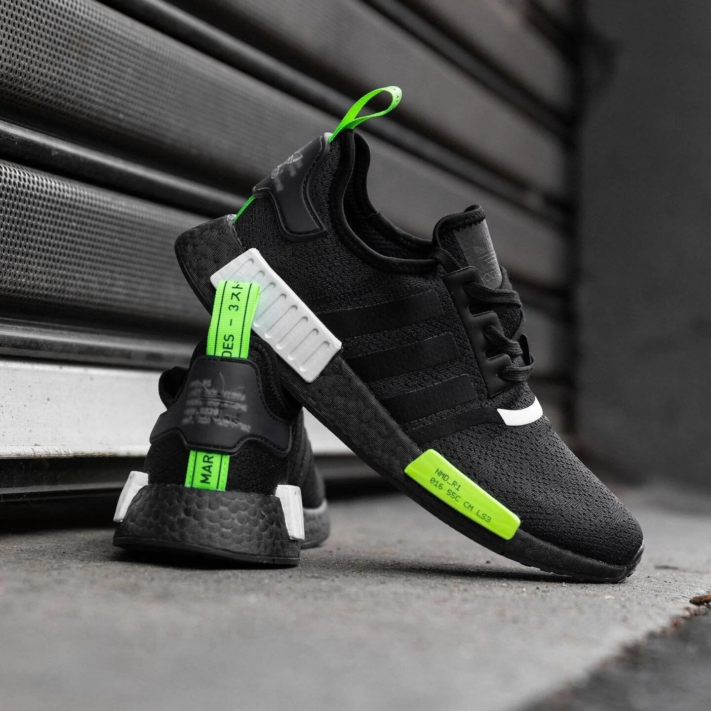 The adidas NMD R1 "Black Green" Is On Sale For $66!