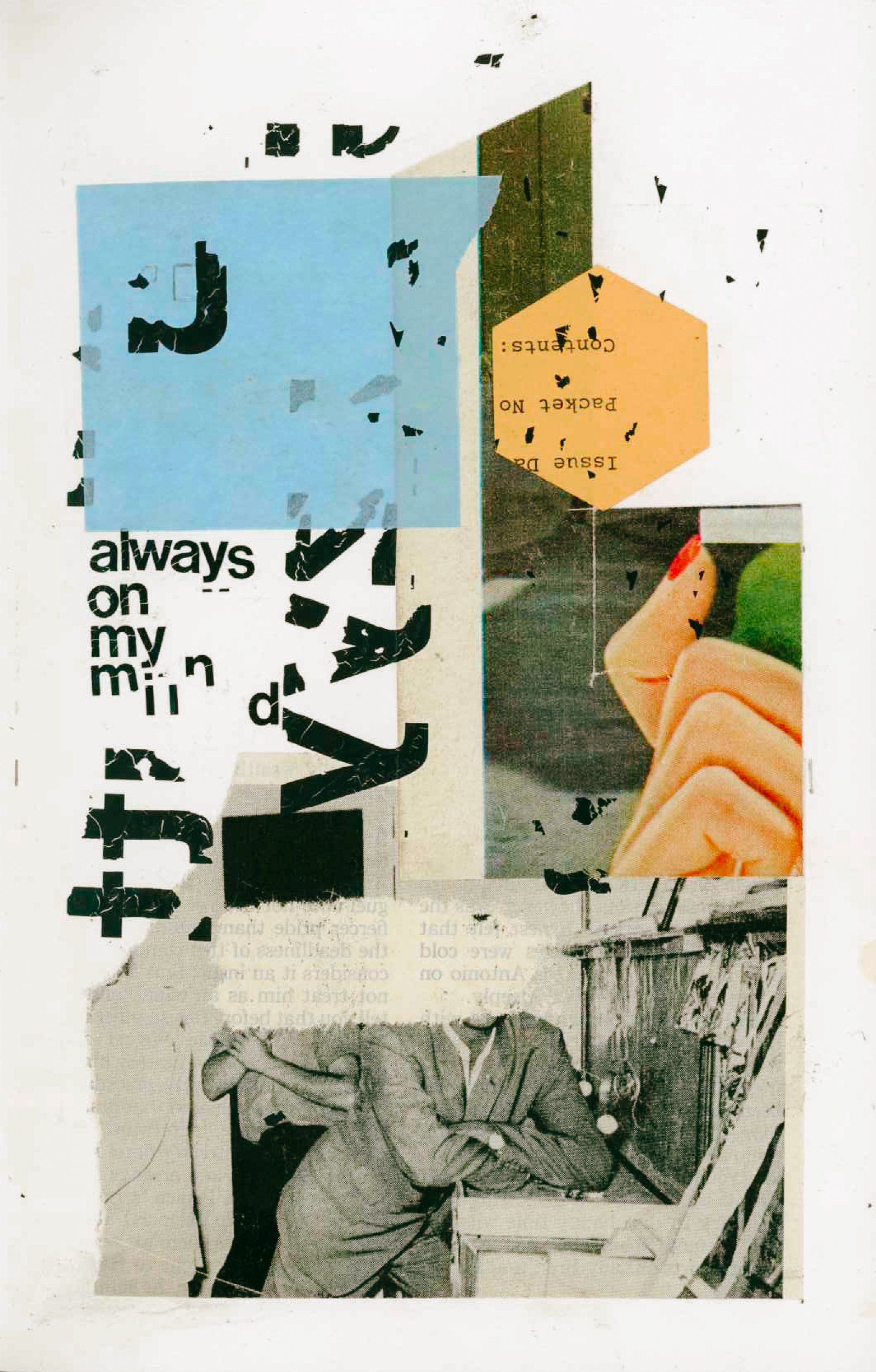JoeHubers_Mixedmedia_Collage_art_always on my mind.JPG