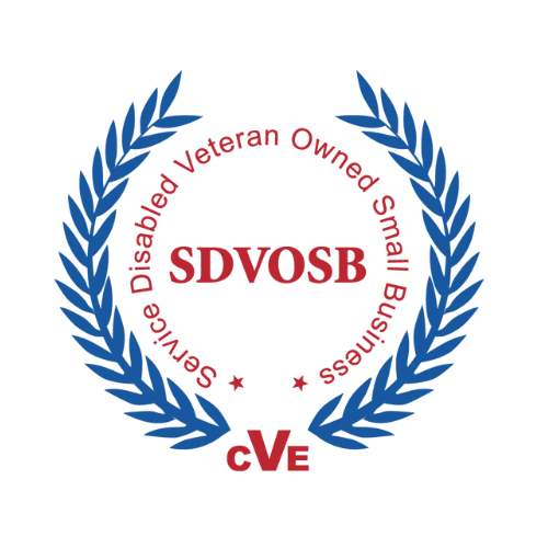 SDVOSB logo indicating Lima Charlie Inc. is a Service-Disabled Veteran-Owned Small Business, providing housing solutions to support emergency recovery efforts.
