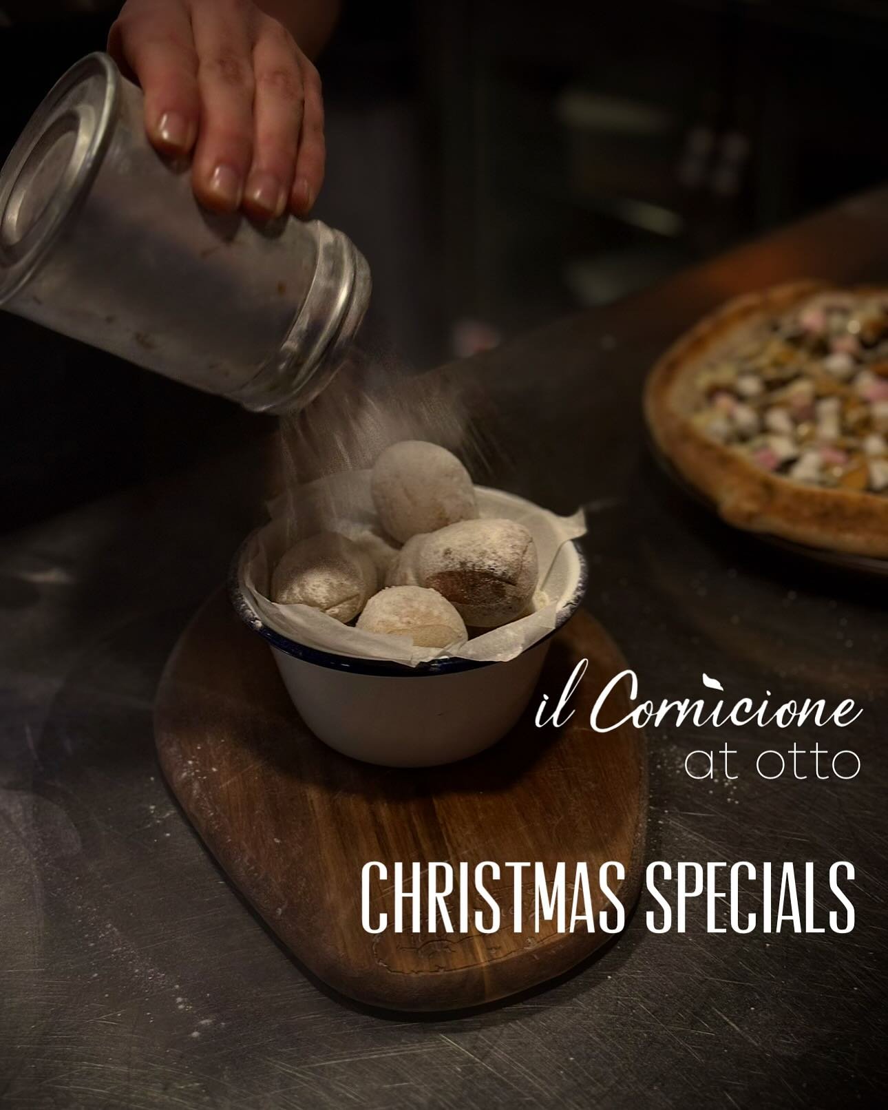 il Cornicione at @ottotorquay Christmas &lsquo;25 specials menu 🎅🏼 🎄

Running until January 5th💥