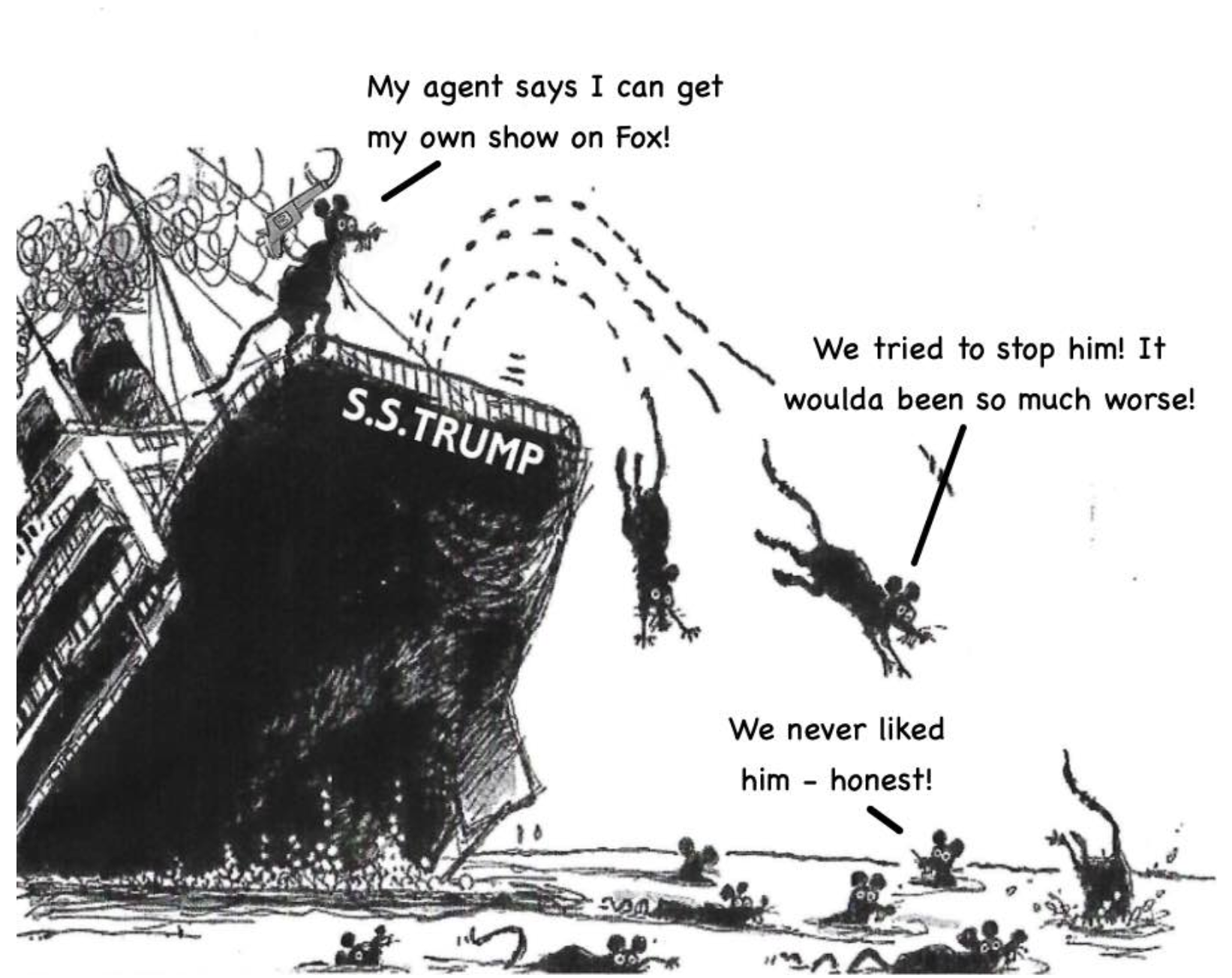 Part 2: Rats Leaping from a Sinking Ship — Re-Visioning Narcissism: Healing  Heresies for Polarized Times