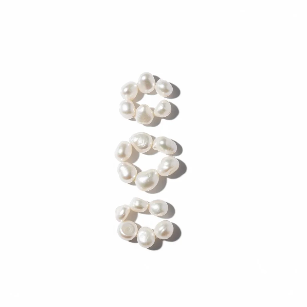 PEARL CUFF TRIO