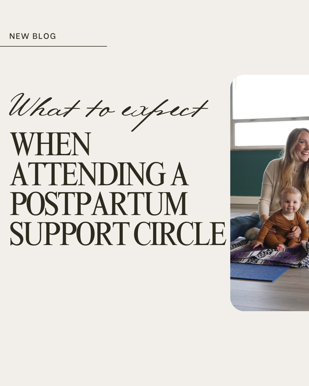 What to Expect at Postpartum Support Circle