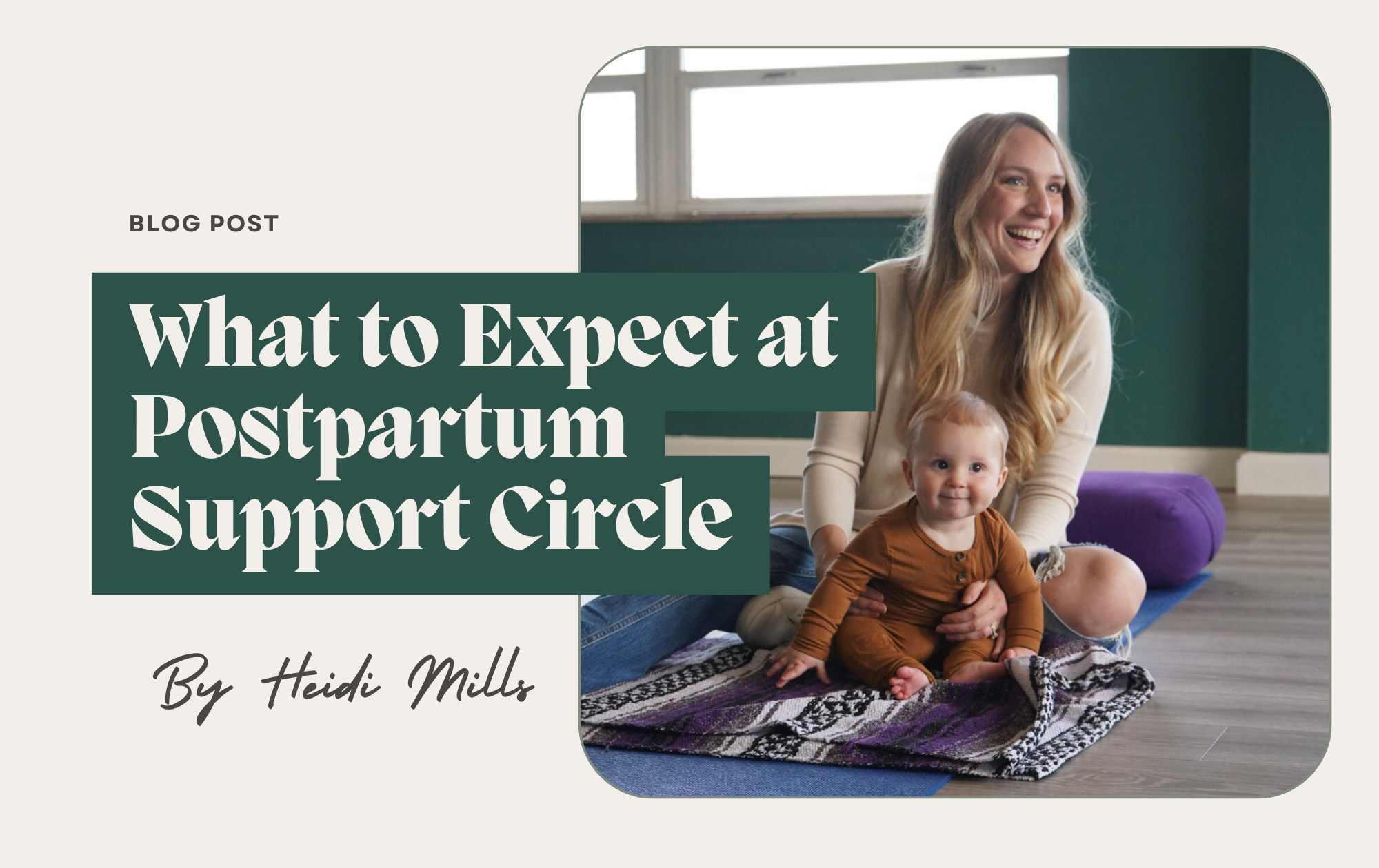 What to Expect at Postpartum Support Circle