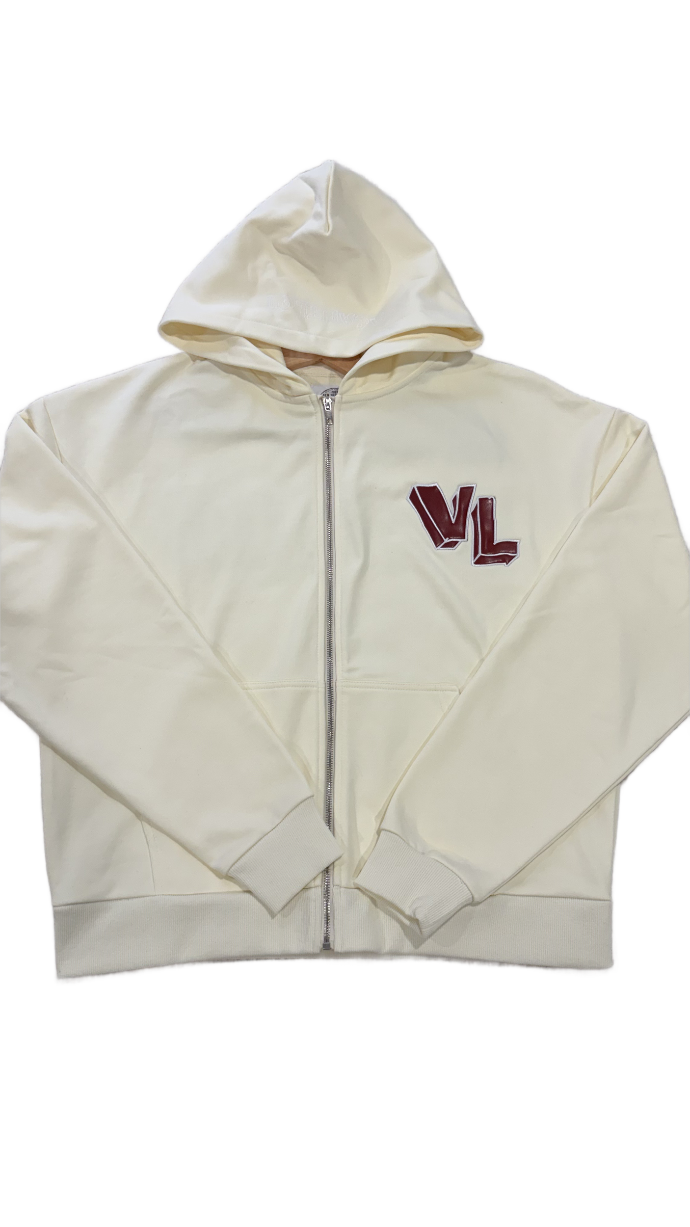 Cream "VL" Hoodie
