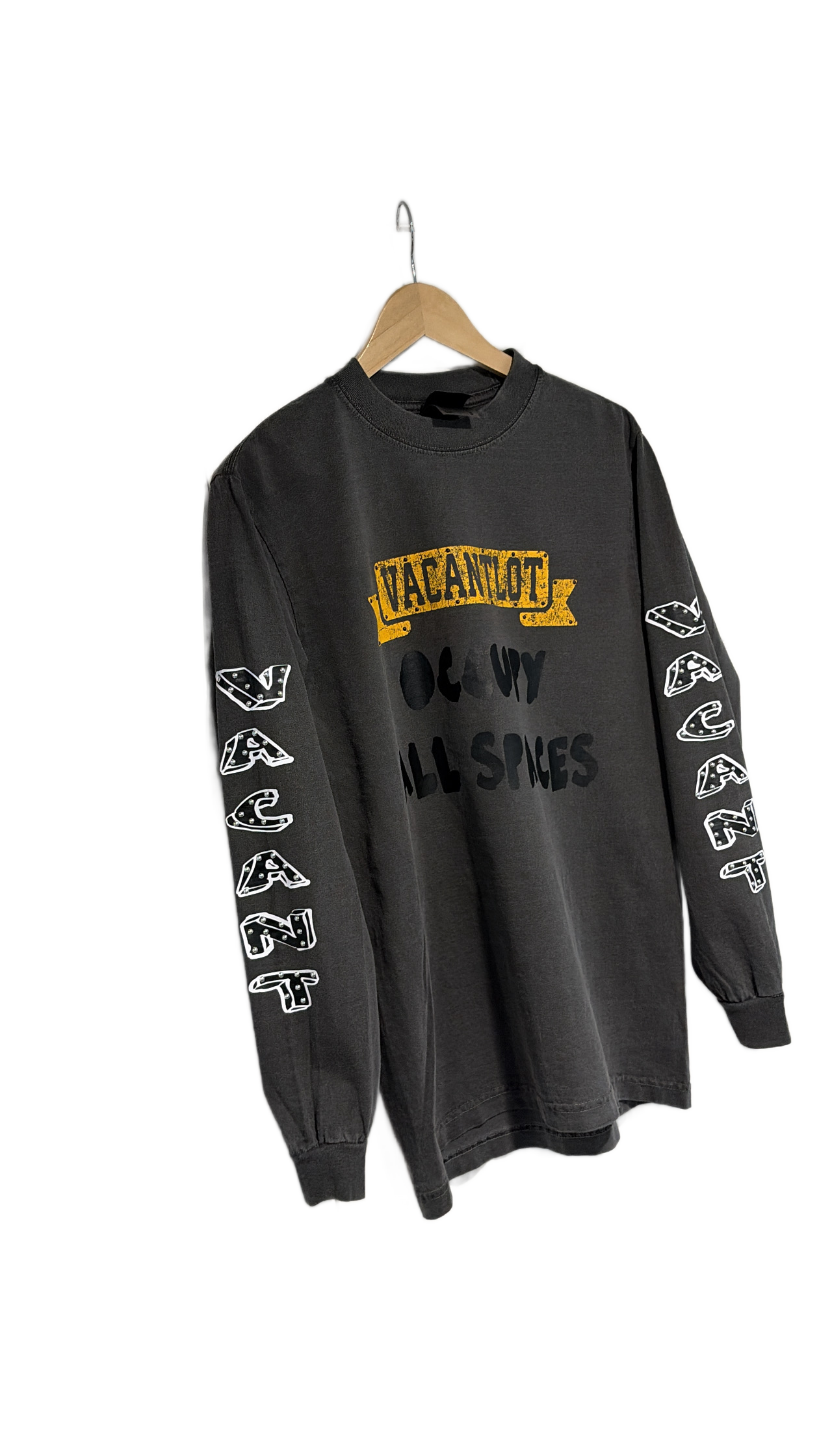 Long sleeve ribbon tee