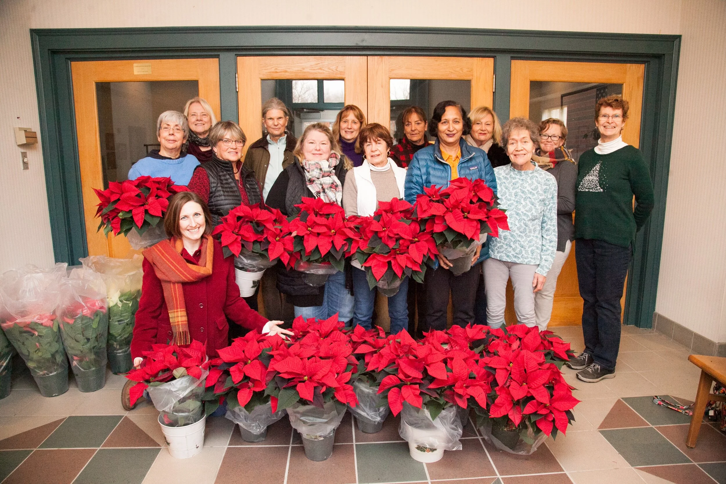 Volunteers needed! Delivery of the Poinsettias to our Easton Seniors in Need