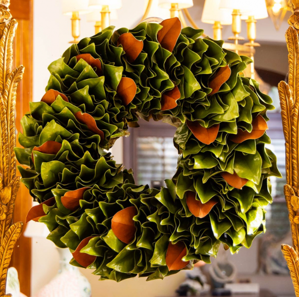 Granny Smith & Copper Lacquer Wreath