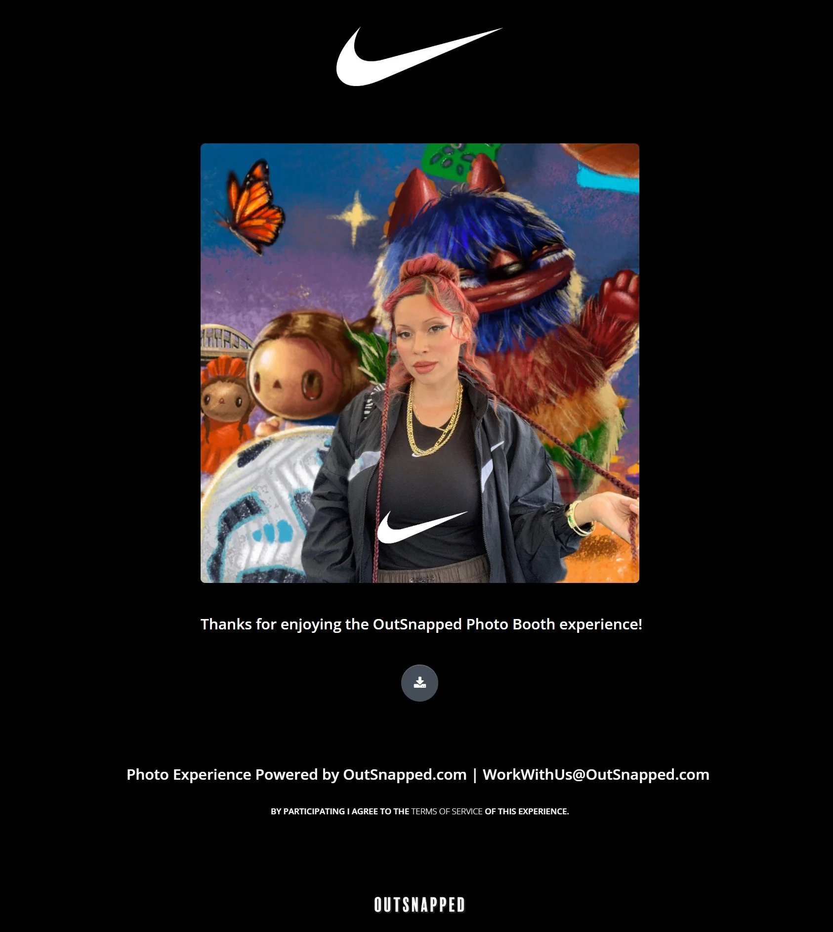NIKE event with Mr BBaby in Los Angeles, CA