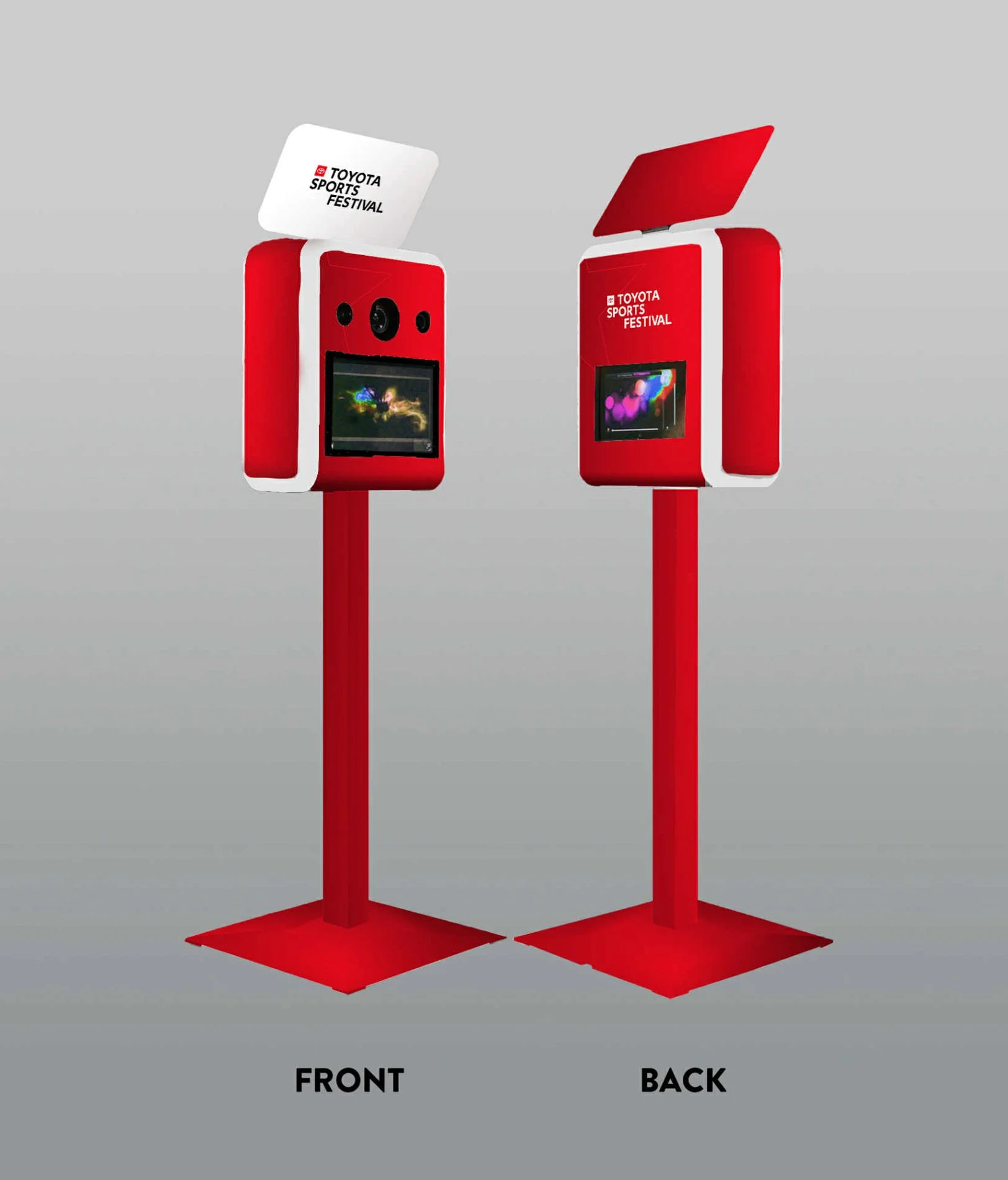 Branded Vinyl Wrapped Photo Booth