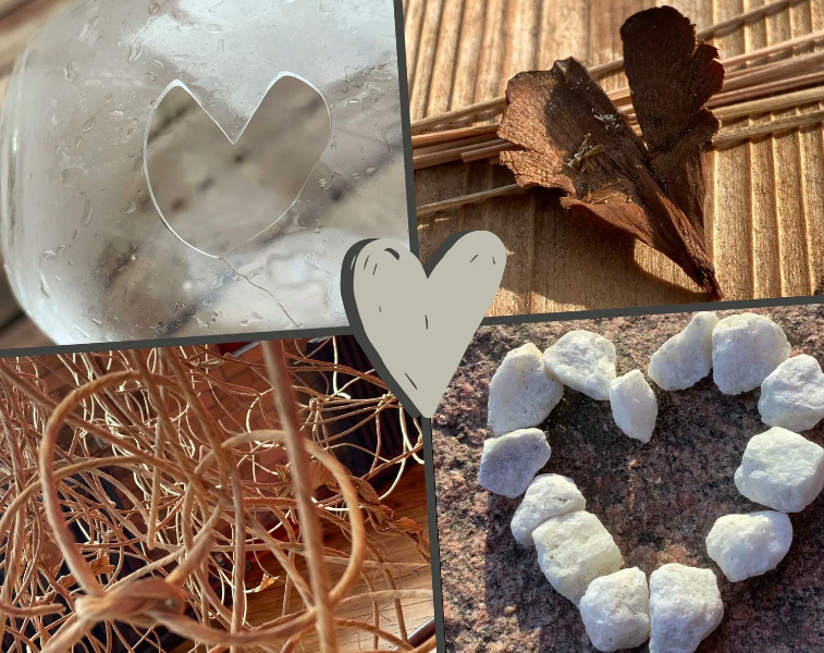 Gratitude Hearts. Formed and Found Part 2.