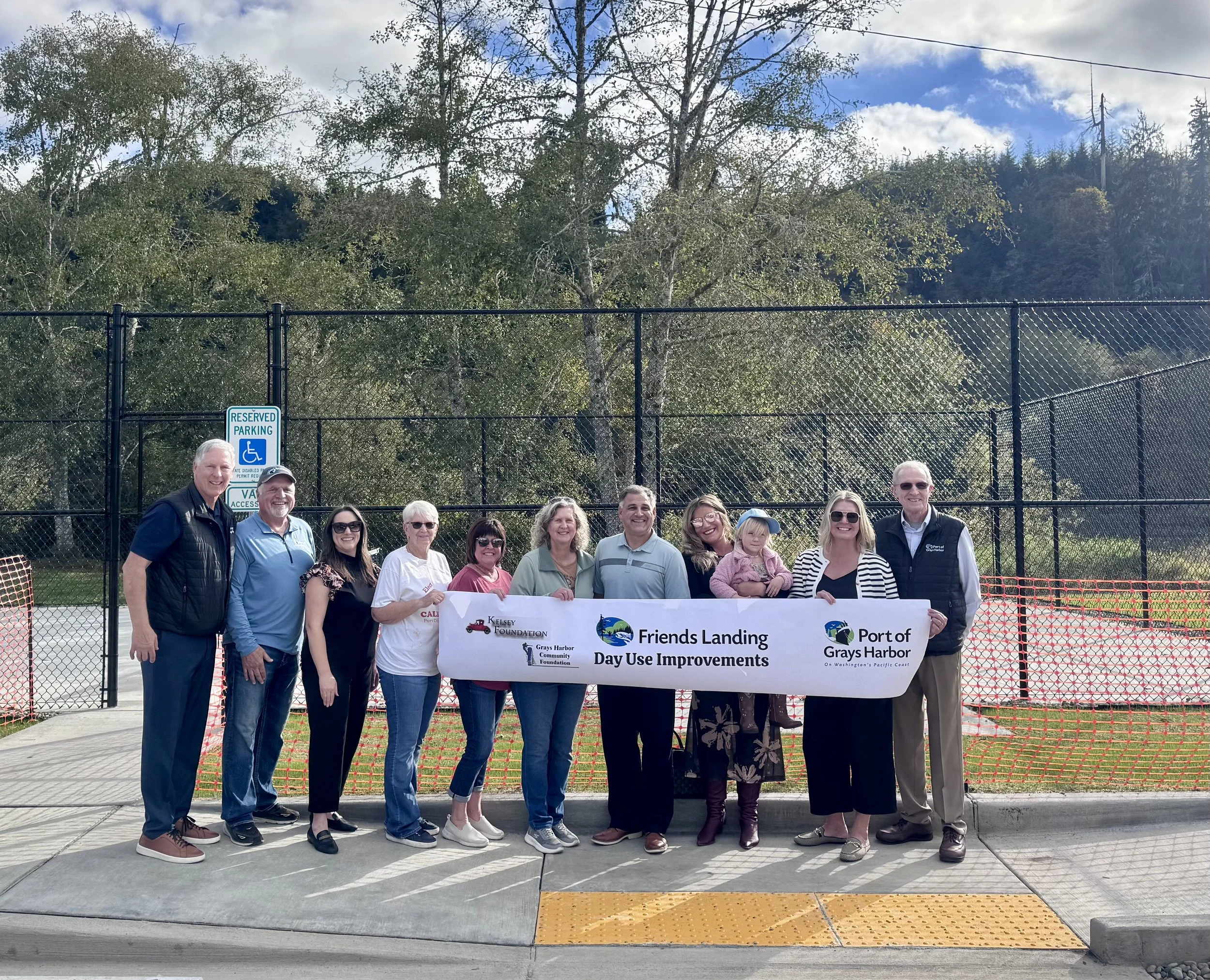 Port celebrates new Friends Landing Boat Launch Parking Lot and Day Use Improvements