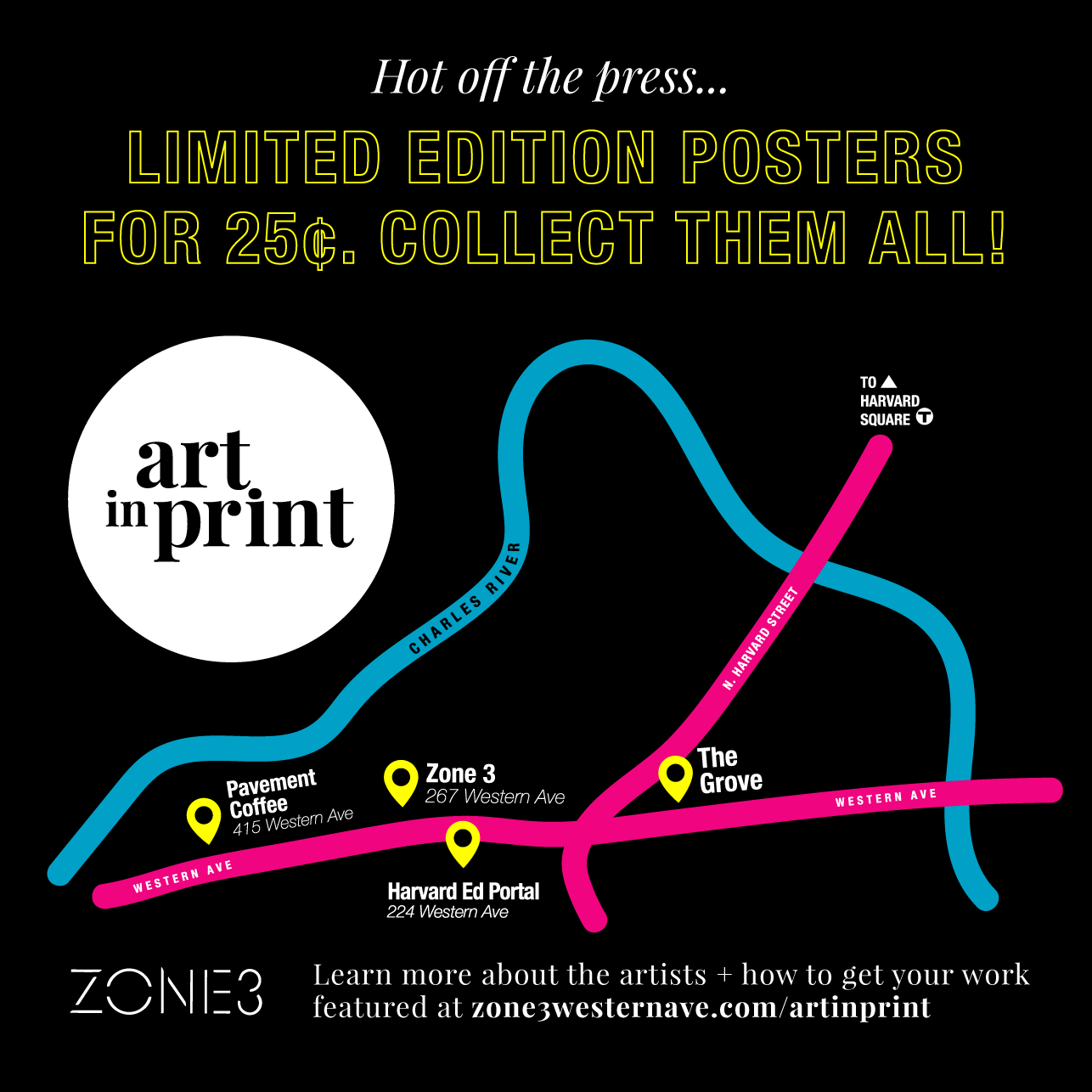    Art in Print Locations   
