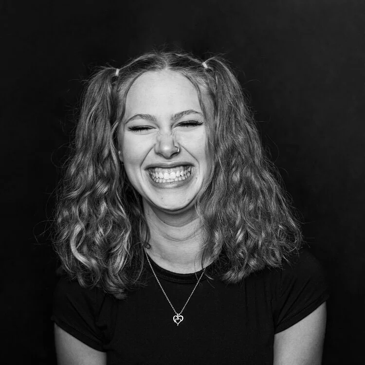 I had about a dozen shots of Dani laughing to choose from, but this one was immediately after her goofy face. She just couldn&rsquo;t help busting up after committing to the silliness. 😆