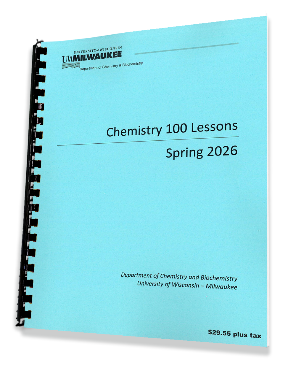 CHEM 100 •  CHEMICAL SCIENCE