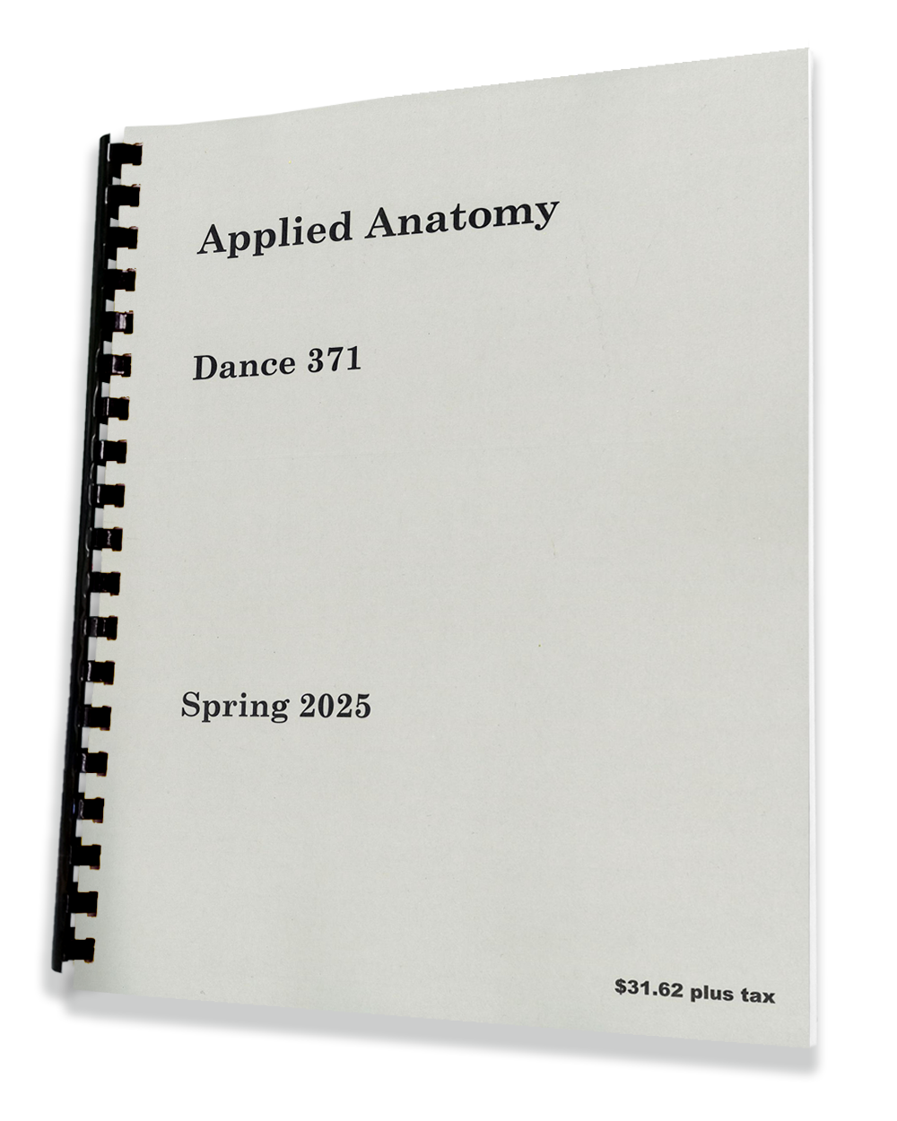 Dance 371 • Kadani • Dance Anatomy
