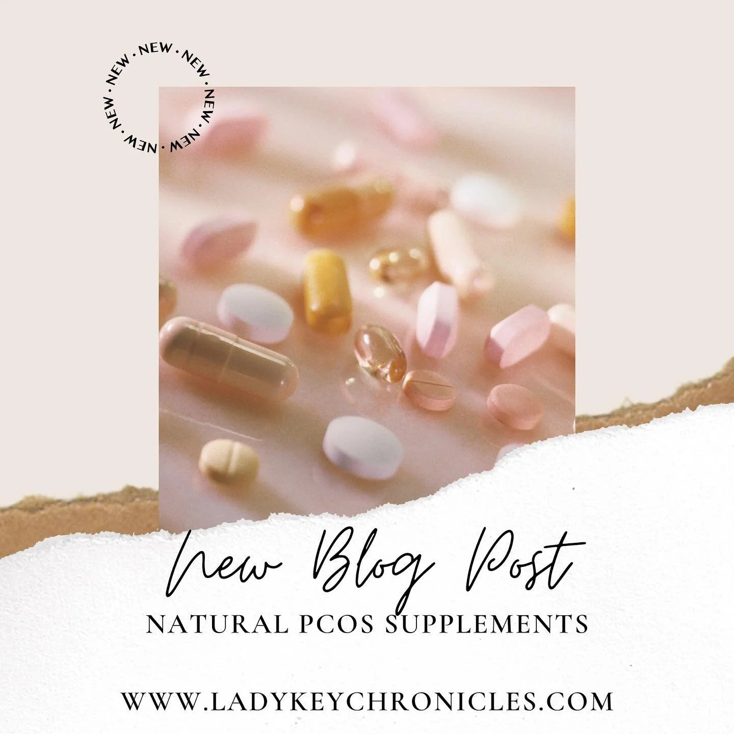 🚨 New Blog Post 🚨 ⠀
⠀
Supplements play a key role in managing your PCOS symptoms. But finding the right supplements can be difficult, because there are so many with great benefits. If you&rsquo;re not careful you could find yourself taking so many 