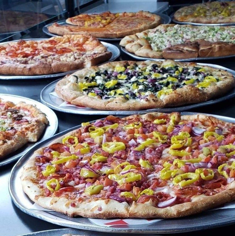 It's Wednesday, and you know what that means! It's the Wednesday Night All-You-Can-Eat Pizza Buffet!

4:30 - 8:00 PM

$12 for adults, and $6 for kids ages 2-10.

Includes all-you-can-eat Pizza, Pretzel Bites,  Bread Bites, Cinnamon Sugar Bites 🔥, an